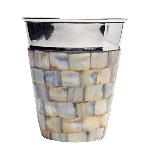 Jonesborough Collection Mother Of Pearl 5 Piece Bathroom Accessory Set