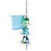 Baoyouni Bathroom Shower Corner Caddy Bath Tub Storage Rack Shelves Organize
