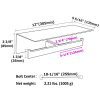 Double Toilet Paper Holder Shelf, APL Bathroom Accessories