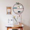 Decor with king do way Round Wall Shelf – Instagram Style Circle Cabinets for a Trendy and Functional Space! 🏡🔄