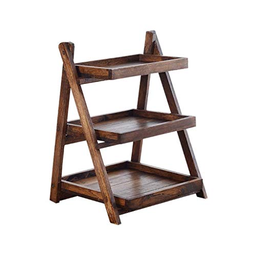 LIUCS Shower Caddies Wooden Bathroom Organizer Shelf
