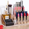 Cq acrylic Large 8 Tier Clear Acrylic Cosmetic Makeup Storage Cube Organizer