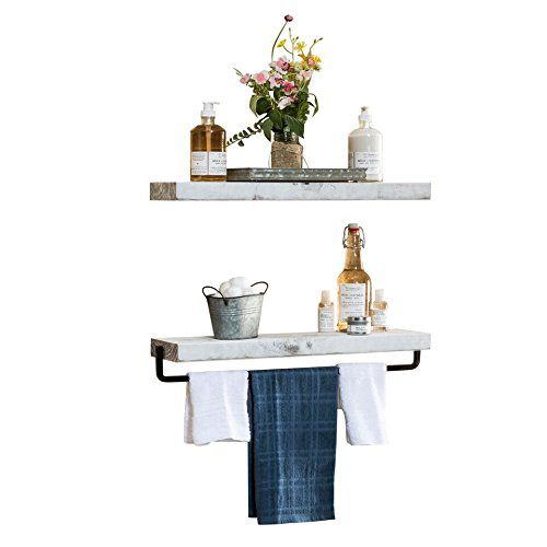 Del Hutson Designs True Floating Towel Holder Set