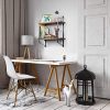 Love-KANKEI Rustic Floating Shelves Wall Mounted Industrial Wall Shelves