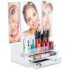 Bellapelle TriFold LED Lighted Makeup Mirror Touch Dimmable