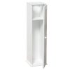 Zenna Home Toilet Tissue Cabinet, Bathroom Storage