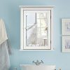 Tangkula Bathroom Cabinet, Mirrored Wall-Mounted Storage Medicine Cabinet