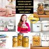Pantry Bathroom Beauty Laundry Room Labels