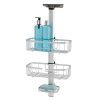 iDesign Metro Rustproof Aluminum Adjustable Over Door Bathroom Shower
