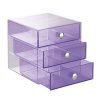 InterDesign 3-Drawer Storage Organizer for Cosmetics, Makeup