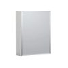 B&C 16"x20"Aluminum Medicine Cabinet with Mirror|Color Satin