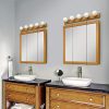 Design House Claremont Honey Oak Tri-View Medicine Cabinet Mirror