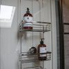 Vidan Home Solutions Over The Door Shower Caddy - Rustproof Stainless Steel