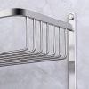 HOMEIDEAS Large Capacity Shower Caddy Stainless Steel Corner Shower Basket