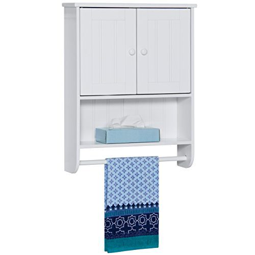 Best Choice Products Wooden Modern Contemporary Bathroom Storage