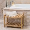 Belham Living Teak Shower Bench