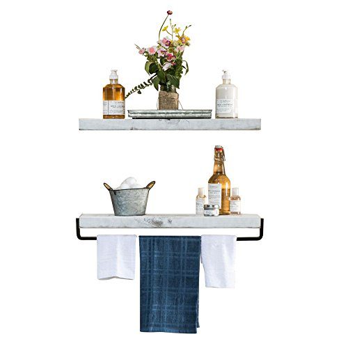 Del Hutson Designs True Floating Towel Holder Set