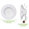 Hykolity 12 Pack 5/6 Inch LED Recessed Downlight Retrofit