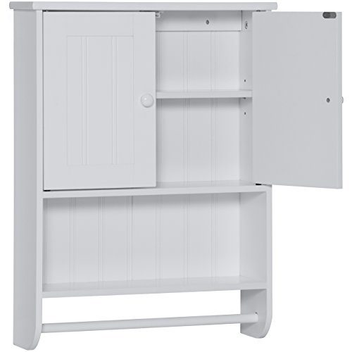 Best Choice Products Wooden Modern Contemporary Bathroom Storage
