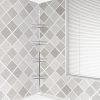 Bathroom Shower Storage Constant Tension Corner Pole Caddy