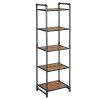 SONGMICS Bathroom Shelf, 5-Tier DIY Storage Rack