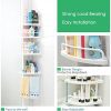 H&A Strong Shower Storage Caddy,SturdyTension Corner Pole Caddy