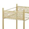 Silverwood Filigree Bathroom Collection Floor Shelf