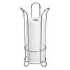 iDesign Classico Tulip Free Standing Toilet Tissue Paper Roll Holder