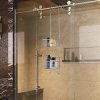 magionline Shower Caddies Hanging Basket 2-Tier Brass