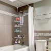 HYNAWIN Tension Corner Shower Caddy Adjustable 4 Tier Shower Caddies