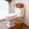 Kouboo La Jolla Rectangular Rattan Box, Honey-Brown Toilet Roll
