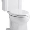 KOHLER Tresham Comfort Height Two-Piece Elongated 1.28 GPF Toilet