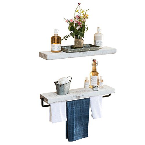 Del Hutson Designs True Floating Towel Holder Set