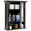 Best Choice Products Home Bathroom Vanity Mirror Wall Storage Cabinet