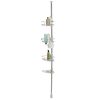 OXO Good Grips Lift and Lock Stainless Steel Tension Pole Shower Caddy