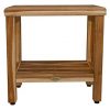 EcoDecors Eleganto Shower Stool, Natural