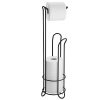 iDesign Classico Metal Free Standing Toilet Paper Tissue Holder