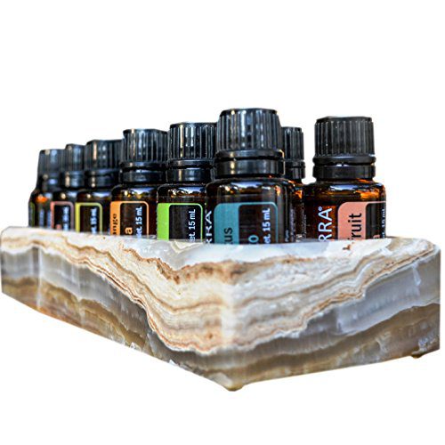 Shades of Stone Luxurious Essential Oils Holder Carrying Case