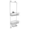 Vidan Home Solutions Over The Door Shower Caddy - Rustproof Stainless Steel