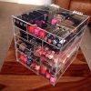 Cq acrylic Large 5 Tier Drawer Acrylic Makeup Organizer