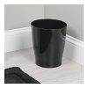 iDesign Franklin Plastic Wastebasket, Trash Can for Bathroom