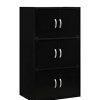 Hodedah 6 Door, Three Shleves, Enclosed Storage Cabinet
