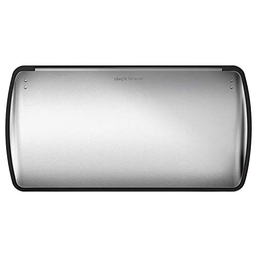 simplehuman 46 Liter / 12.2 Gallon Stainless Steel Rectangular Kitchen