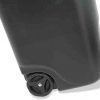 45 Gallon Wheeled Trash Can for Outdoor Durability