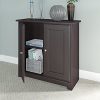 Cabot Small Storage Cabinet with Doors in Espresso Oak