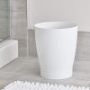 iDesign Franklin Wastebasket Trash Can, Waste Basket Garbage Can