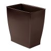 mDesign Rectangular Trash Can Wastebasket, Small Garbage Container Bin