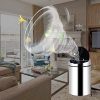 MidOr007 Compost Bin Stainless Steel Smart Sensor Trash