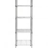 Finnhomy Heavy Duty 5 Tier Wire Shelving Unit NSF Certified 5 Shelves