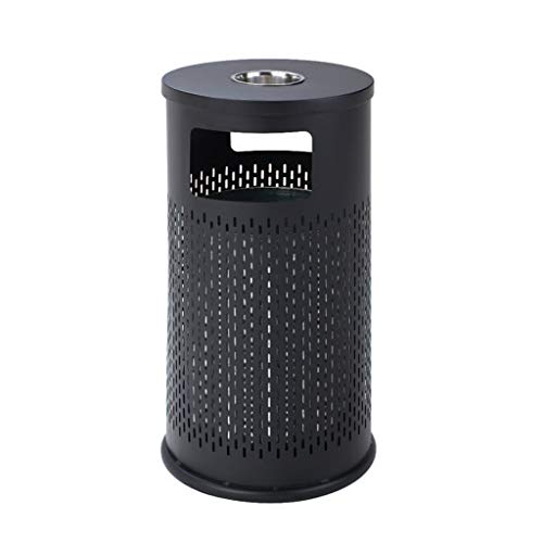 Outdoor Trash Cans Waste Recycling Compost Bins Stainless Steel